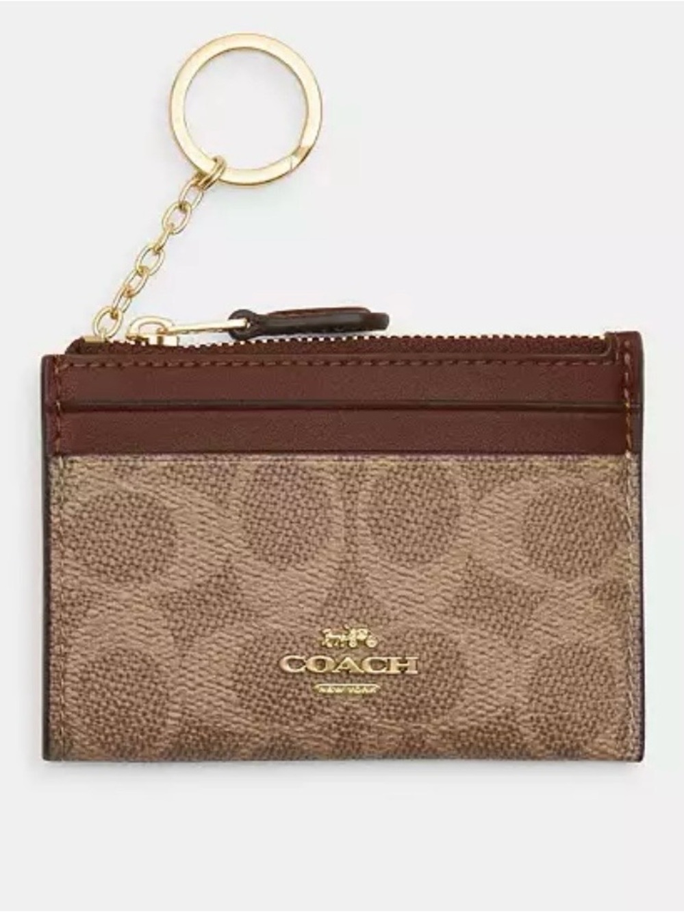 Coach Mini Skinny Id Case
In Signature Canvas